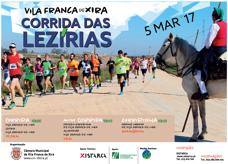 Milhares de atletas em Vila Franca de Xira para vencerem os 15 kms entre a cidade e a Lezíria