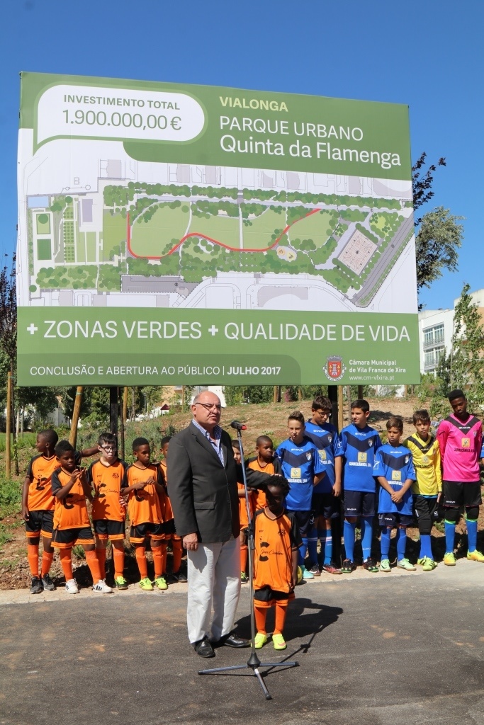 Parque Urbano da Quinta da Flamenga aberto oficialmente ao público