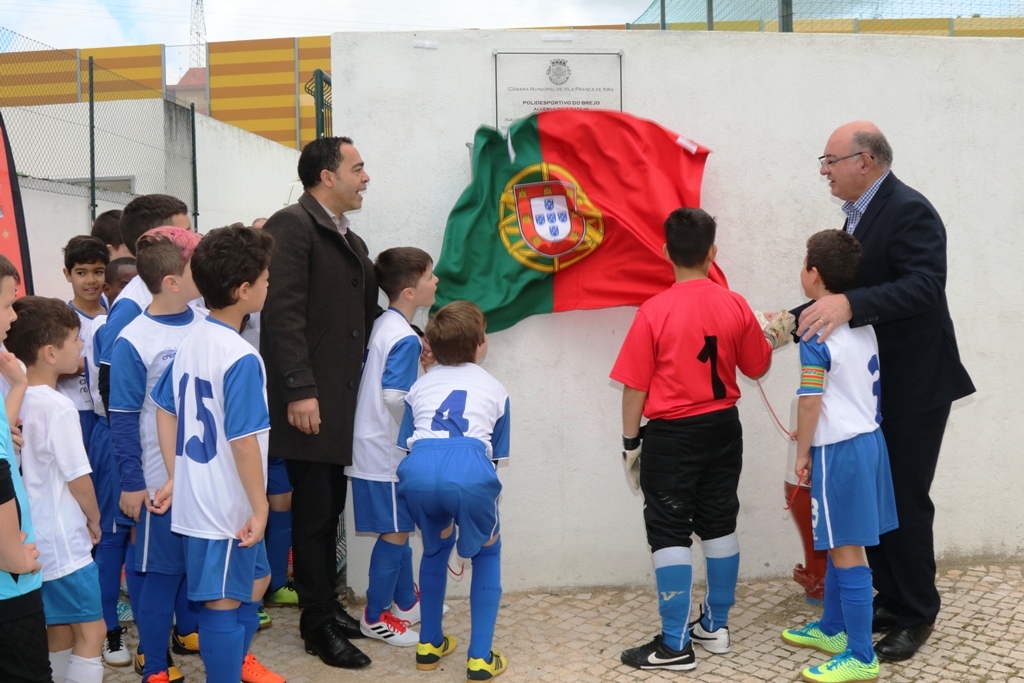 Inaugurada a reabilitação do Polidesportivo do Brejo em Alverca