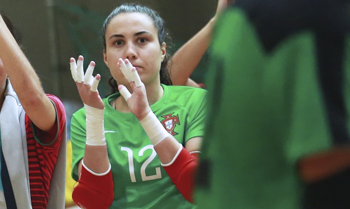 Ana Catarina Pereira é campeã nacional de Futsal