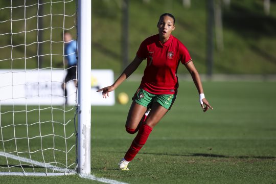 Cíntia Martins integrou a equipa nacional feminina de Futebol 