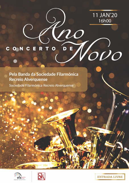 Concerto de Ano Novo na Sociedade Filarmónica Recreio Alverquense