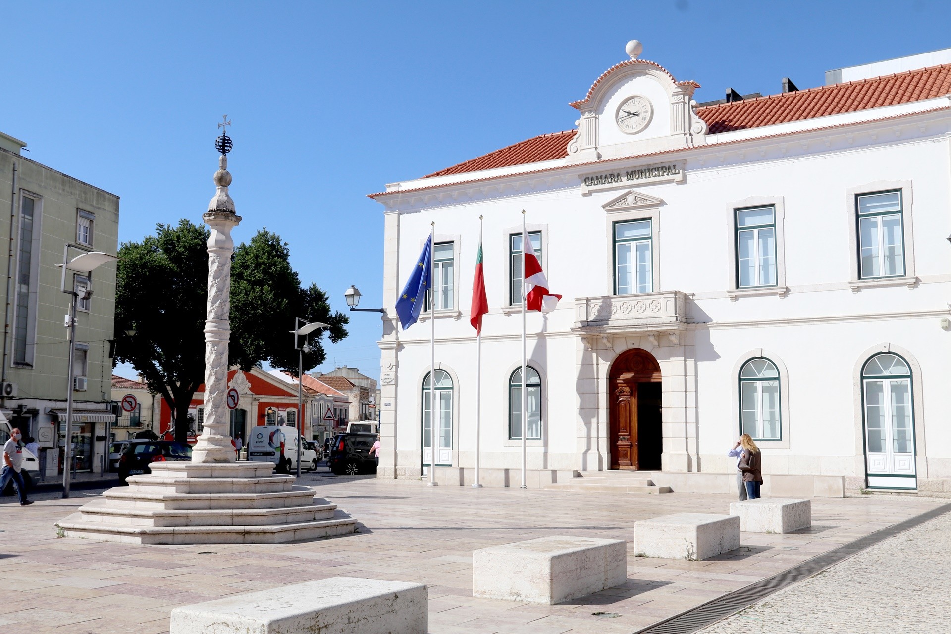 Largo Da C mara Municipal Pelourinho De Vila Franca De Xira 