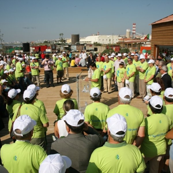 Inauguração da frente ribeirinha da zona sul do concelho