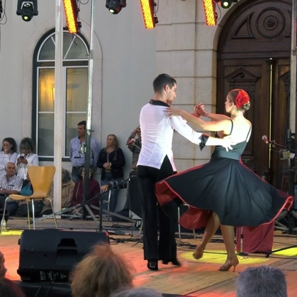 Par de danças de Salão do Ateneu Artístico Vilafranquense