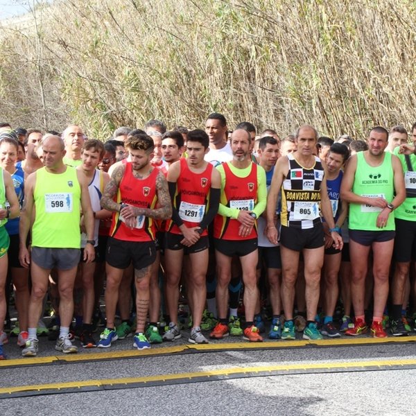 A partida para os 15,5 km