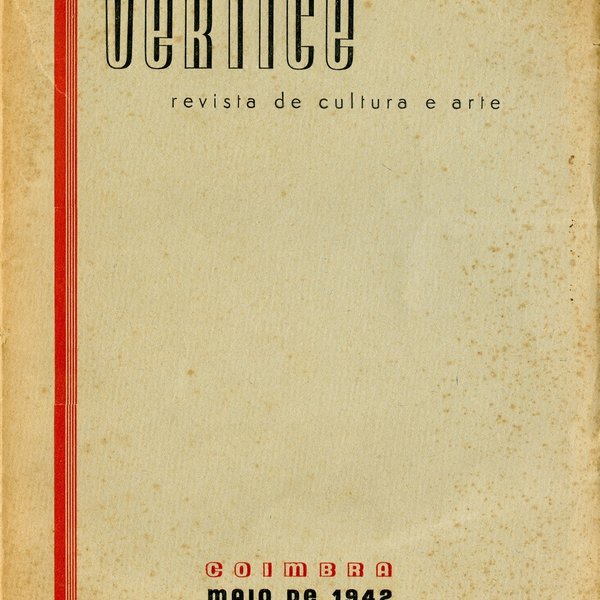 Vértice nº 1, maio de 1942