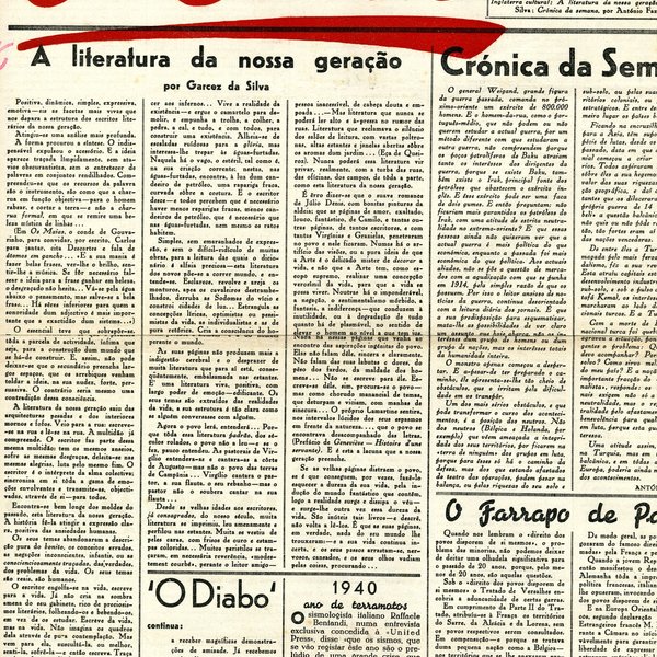 O Diabo, nº 278, 20 de janeiro de 1940