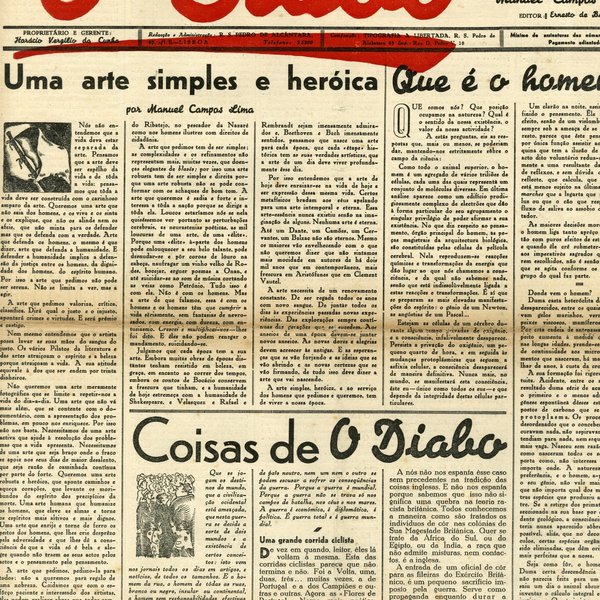 O Diabo, nº 282, 17 de fevereiro de 1940