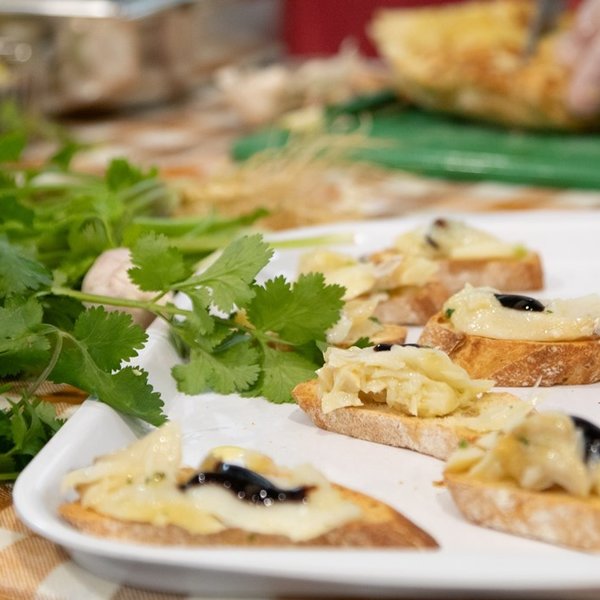 Showcooking Crocantes de Torricado com Bacalhau - Mercado de Alhandra