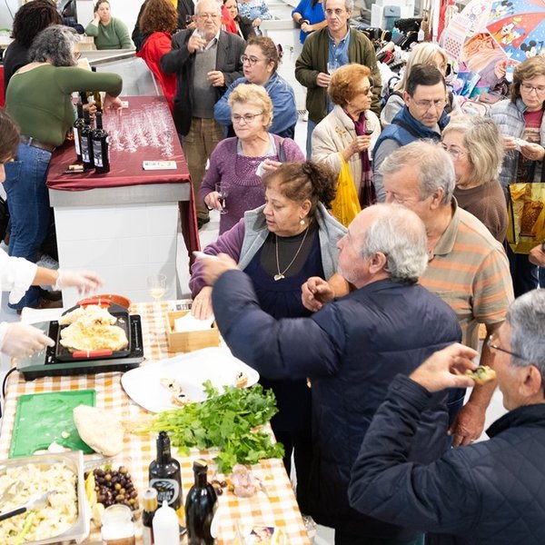 Showcooking Crocantes de Torricado com Bacalhau - Mercado de Alhandra