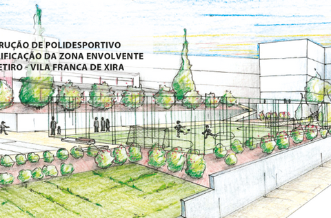 Polidesportivo e arranjo urban stico no bom retiro com investimento municipal de 140 mil euros 1 750 2000 1 480 316