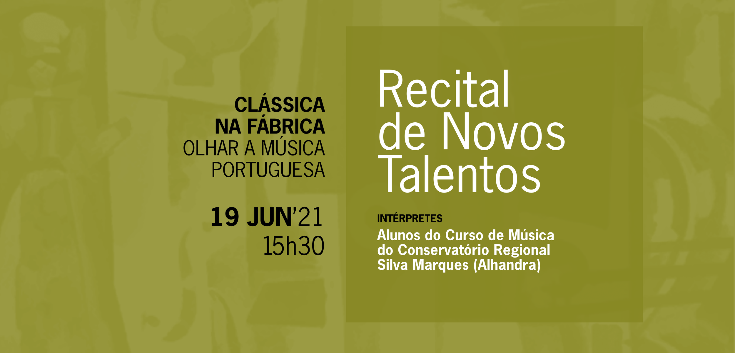 Recital de Novos Talentos na Fábrica das Palavras