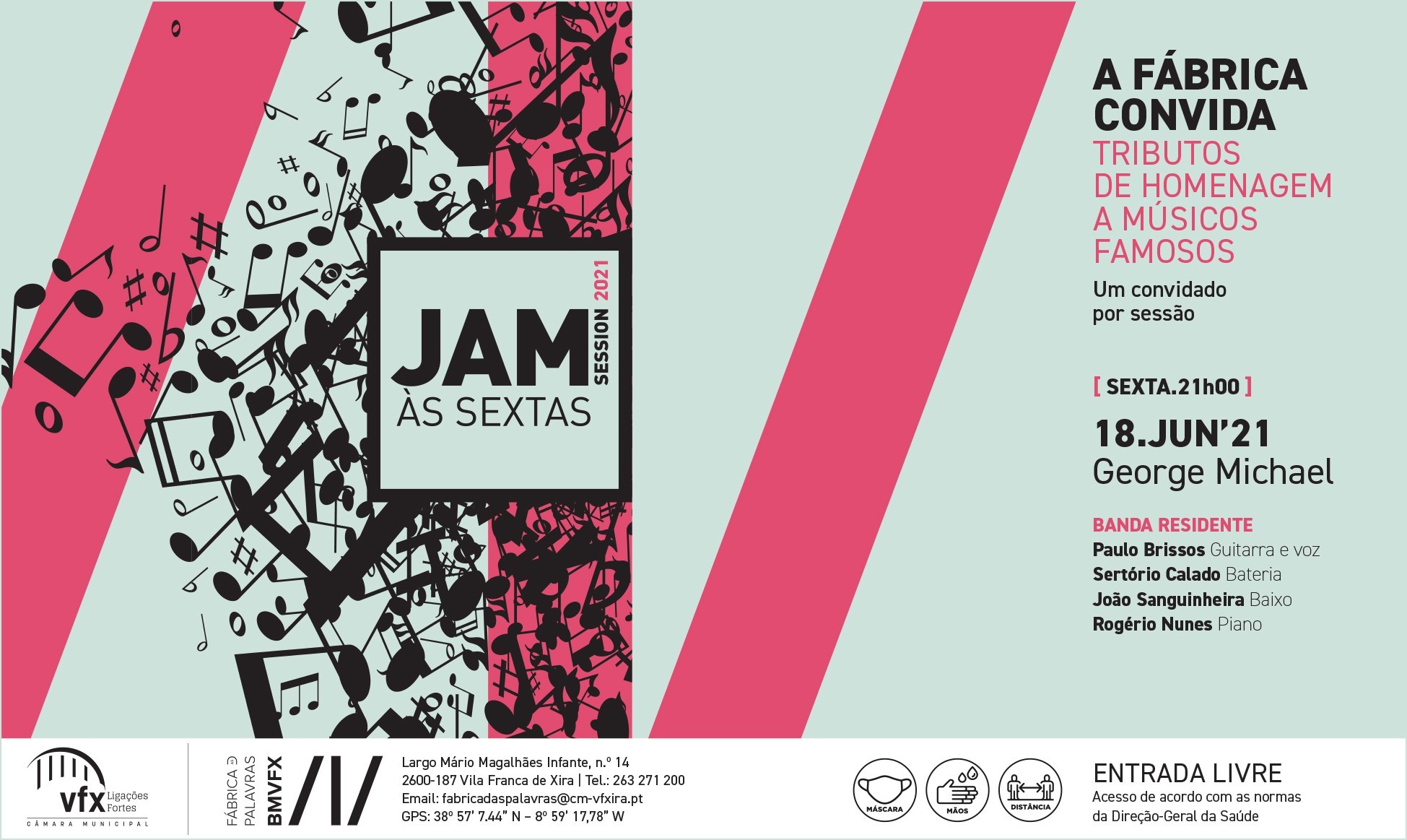 Jam às Sextas – Tributo a George Michael