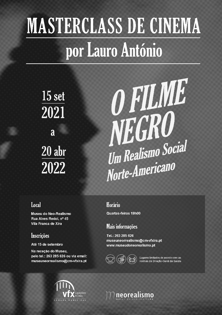 Masterclass de cinema por Lauro António
