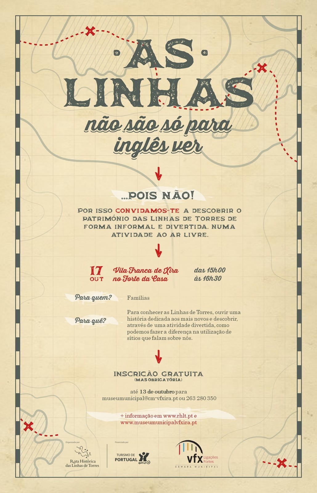 “As Linhas não são só para inglês ver!”