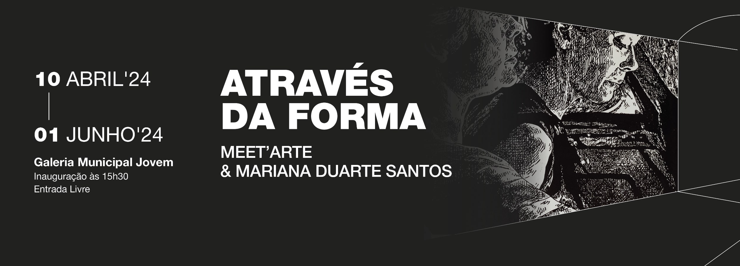 Exposição coletiva “Através da Forma”