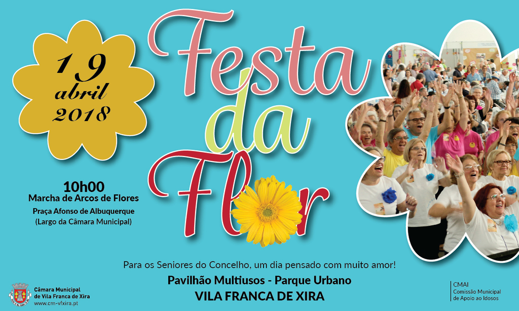 Festa da Flor: um dia com amor, para os Seniores do Concelho