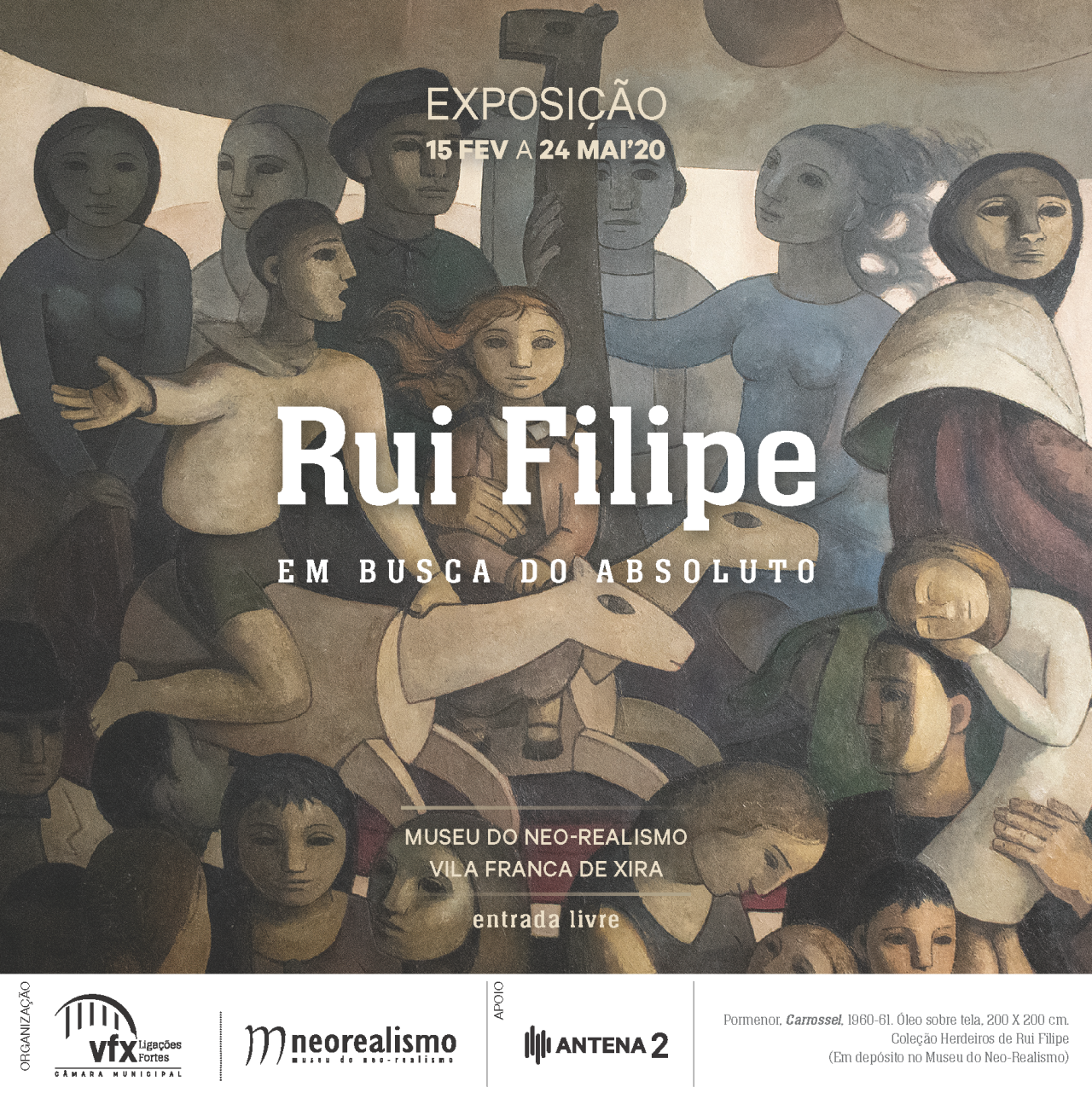 Museu do Neo-Realismo dedica exposição ao pintor Rui Filipe