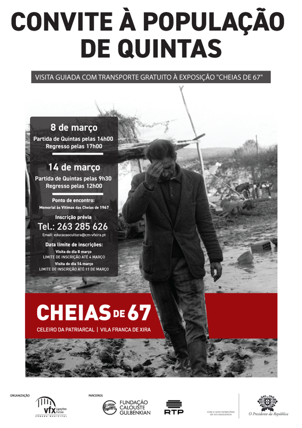 Visitas guiadas à Exposição “Cheias de 67” para a população das Quintas