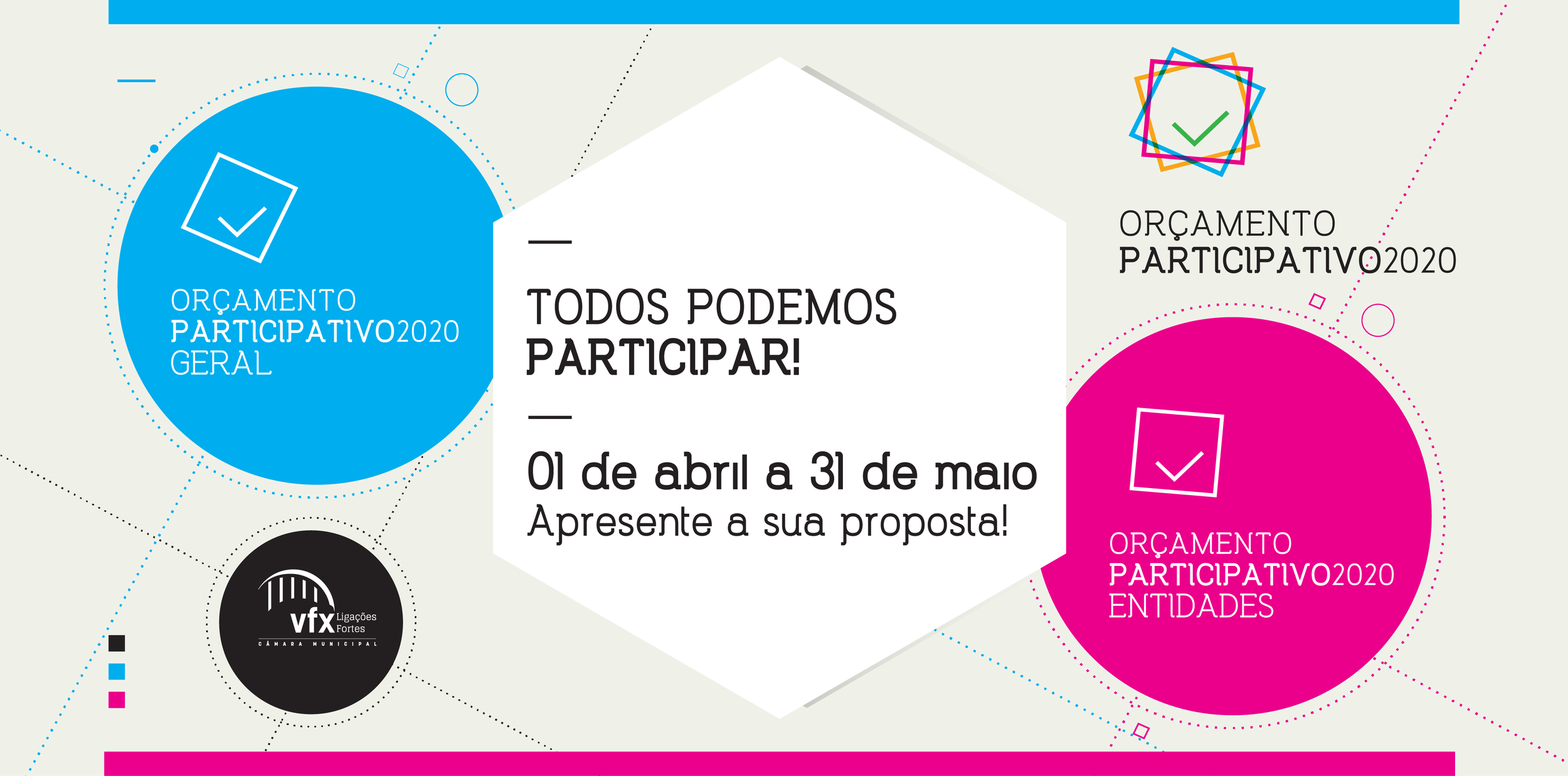 Orçamento Participativo 2020 – Uma oportunidade para Todos!