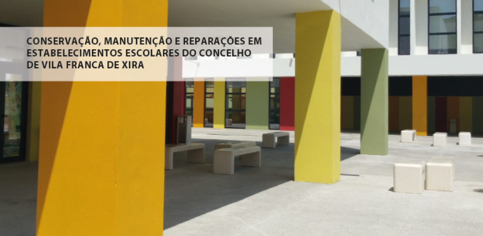 Obras em Estabelecimentos Escolares representam investimento municipal superior a 457.500 euros