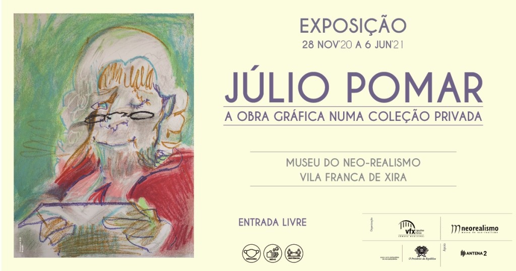 Júlio Pomar – A Obra Gráfica numa Coleção Privada para ver no Museu do Neo-Realismo, em Vila Fran...