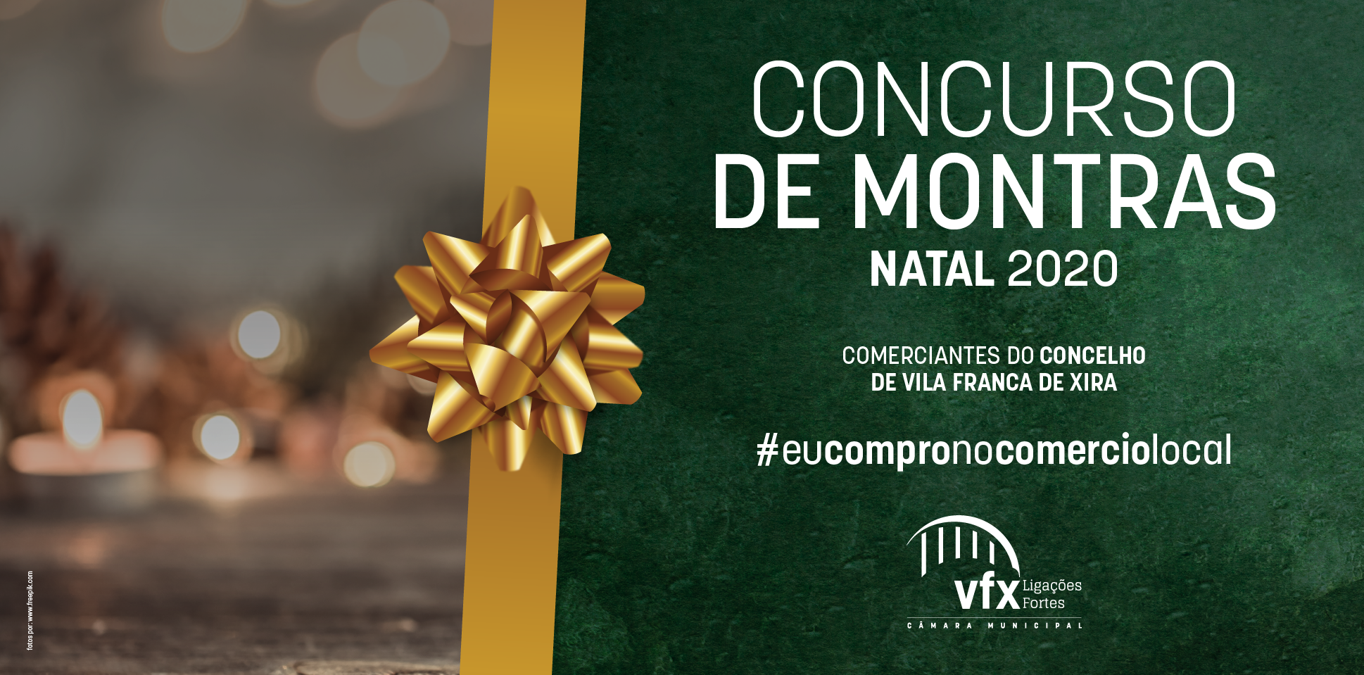 Concurso de Montras de Natal – Avaliação e premiação