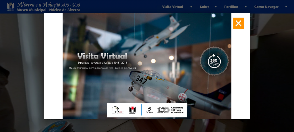 Visita Virtual à exposição “Alverca e a Aviação: 1918-2018” – 100 anos das OGMA