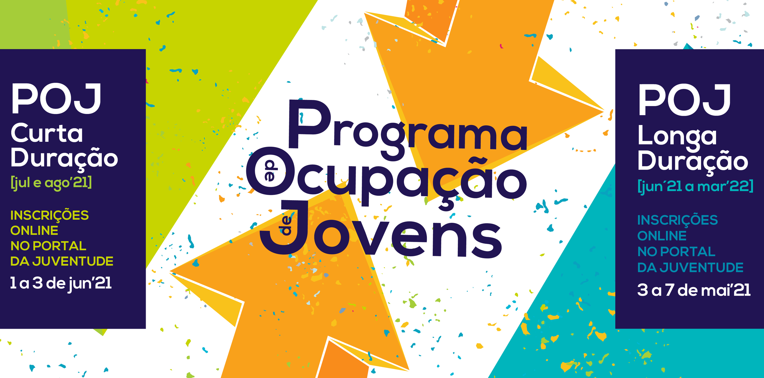 Programa de Ocupação de Jovens (POJ) 2021/2022 – Novas Inscrições