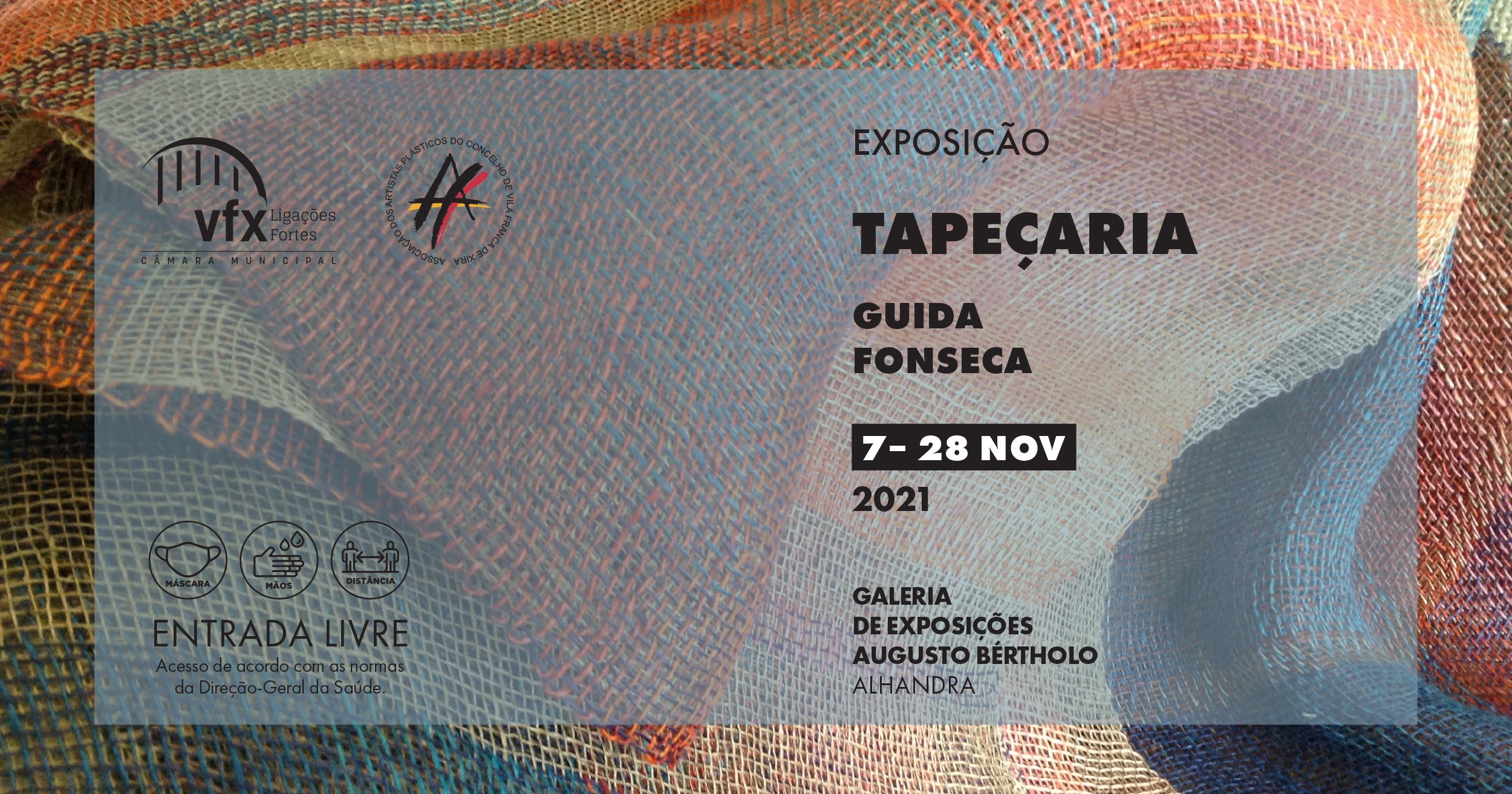 Exposição "Tapeçaria", de Guida Fonseca