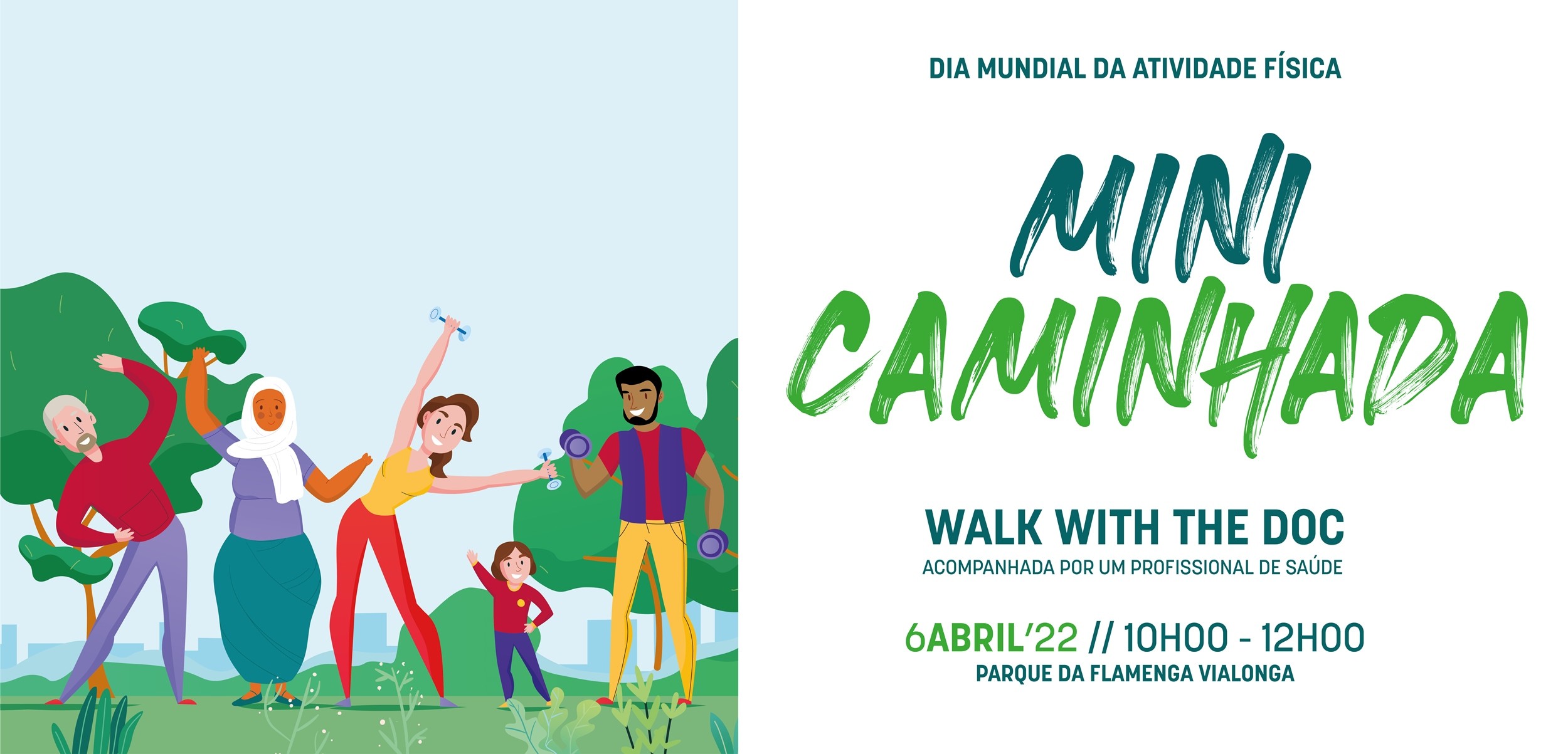 Mini-Caminhada no Parque da Flamenga