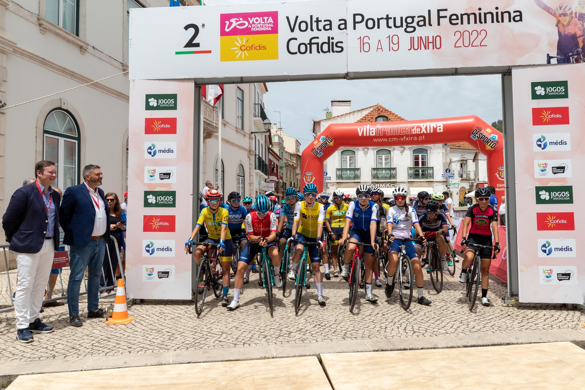 Vila Franca de Xira foi palco da 2.ª edição da Volta a Portugal Feminina em Bicicleta
