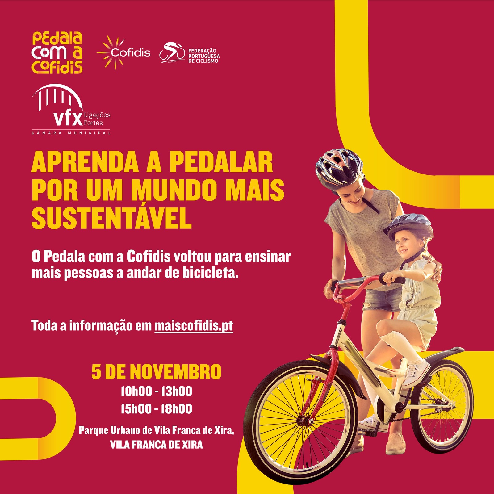 Câmara Municipal associa-se a uma parceria entre a Federação Portuguesa de Ciclismo e a Cofidis 