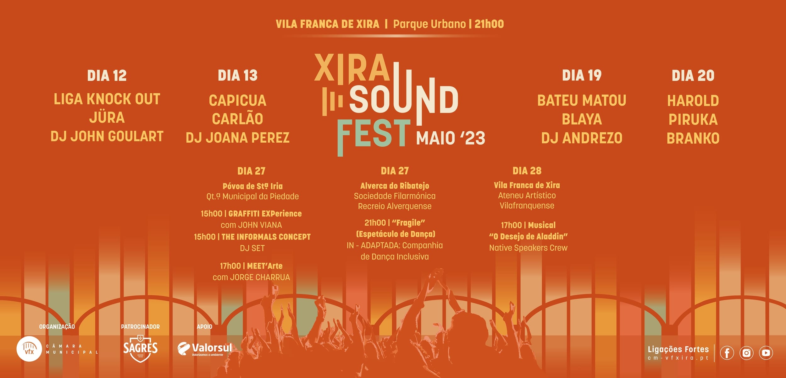 Xira Sound Fest: a música regressa em força a Vila Franca de Xira!