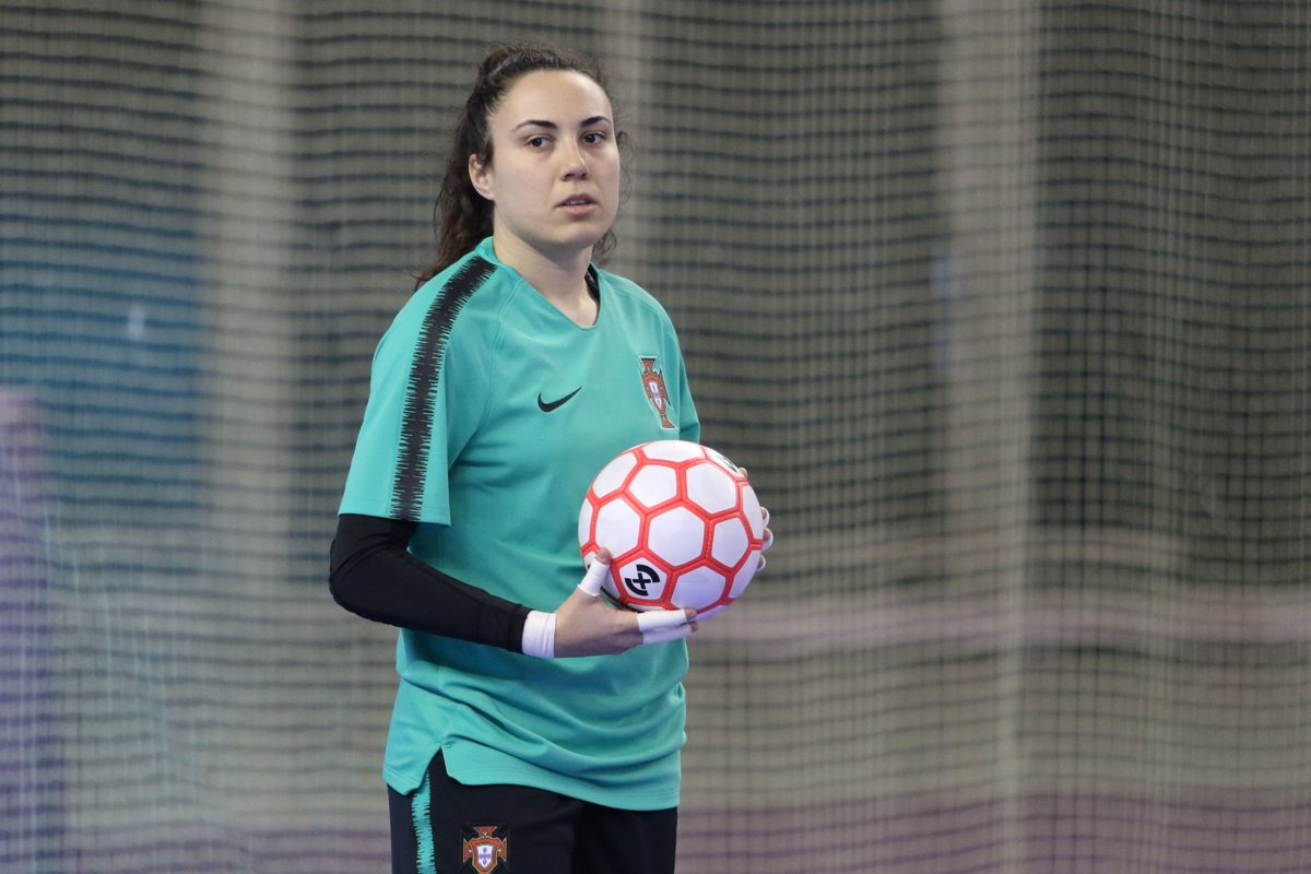 Ana Catarina Pereira em 3º no Campeonato da Europa de Futsal