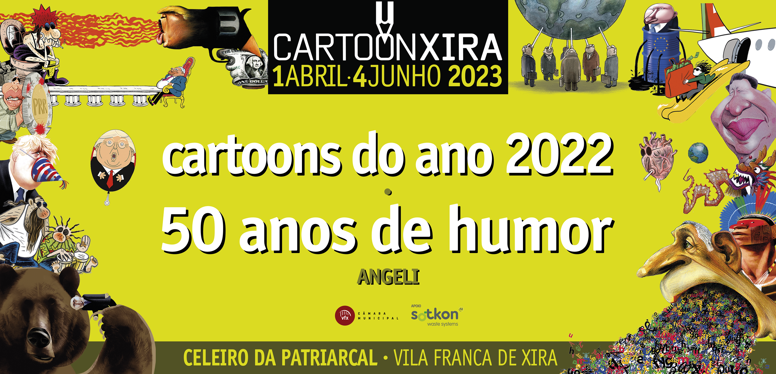 Melhores cartoons do ano de volta a Vila Franca de Xira
