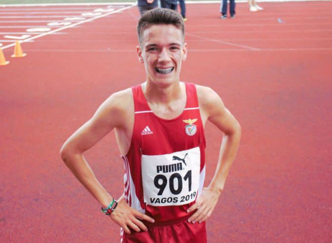 Duarte Gomes em 2º lugar no Troféu Ibérico de Atletismo