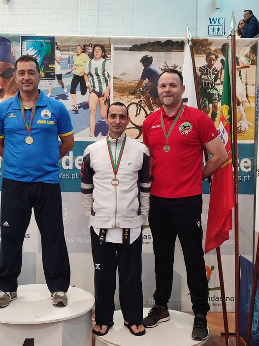 Nuno Luis em 3º lugar no Campeonato Nacional de Poomsae na modalidade de Taekwondo