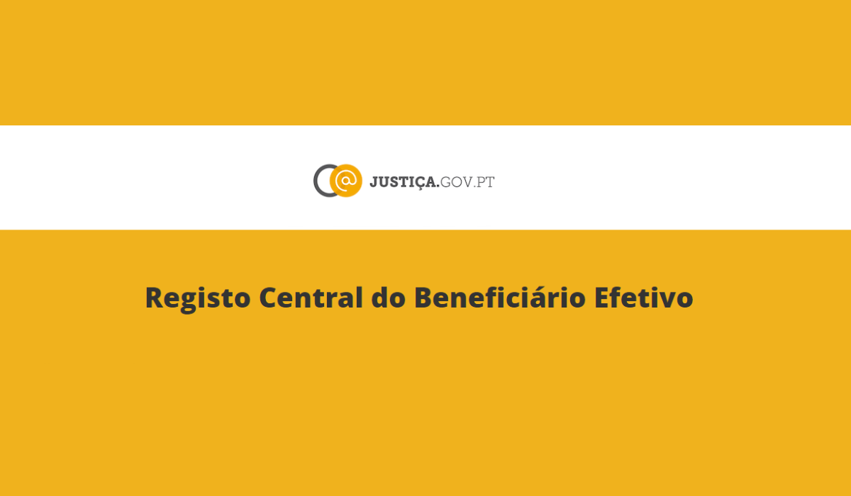 Registo Central do Beneficiário Efetivo (RCBE)