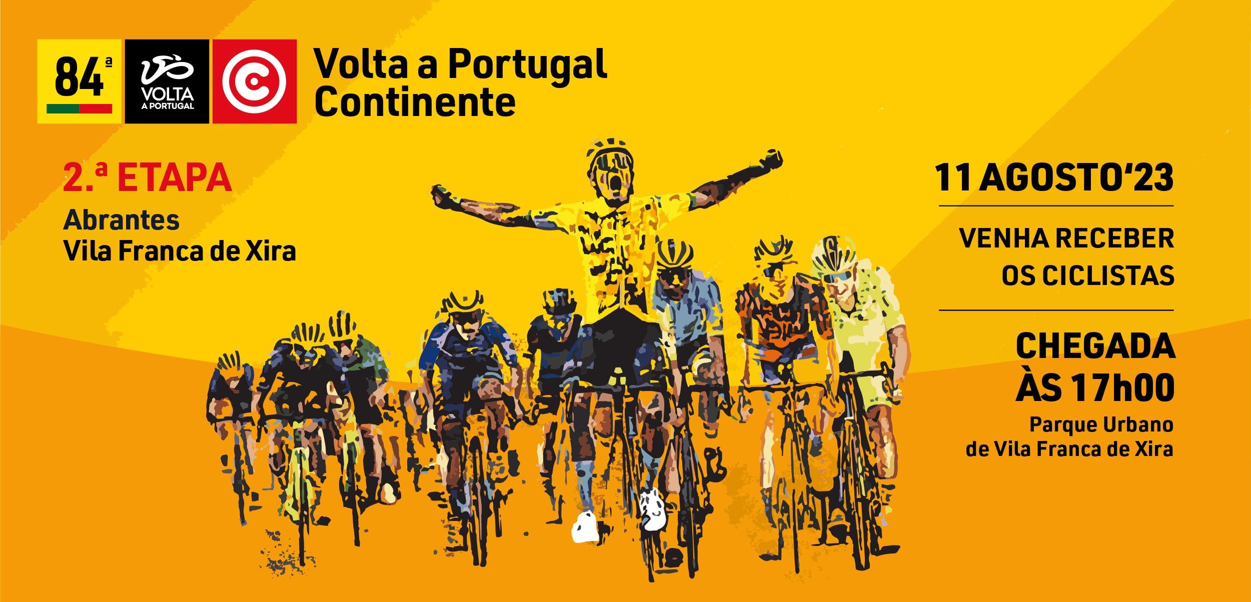 Concelho de Vila Franca de Xira recebe a 84.ª Edição da Volta a Portugal em Bicicleta