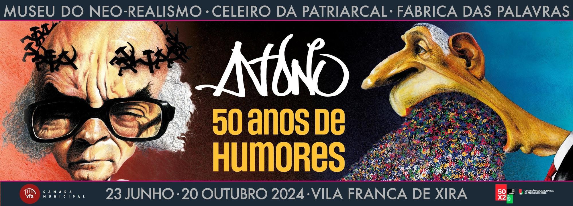 Exposição 'António: 50 Anos de Humores' apresenta legado de António Antunes