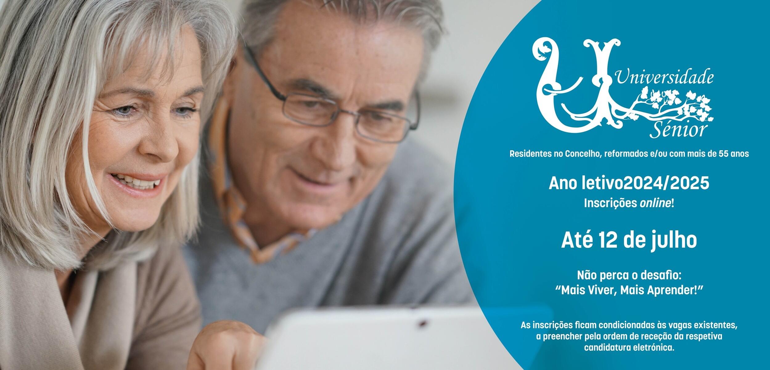 Universidade Sénior de Vila Franca de Xira - Ano letivo 2024/2025