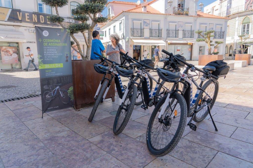 PSP com bicicletas elétricas para patrulhar caminhos ribeirinhos do Concelho