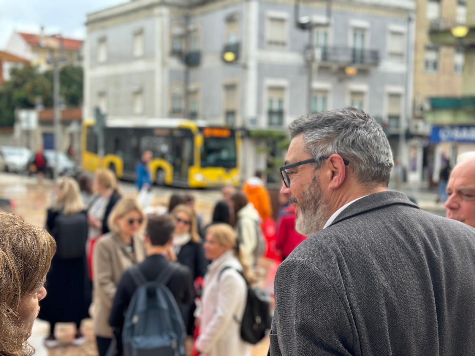 Estudantes e professores do programa Erasmus recebidos na Câmara Municipal de Vila Franca de Xira