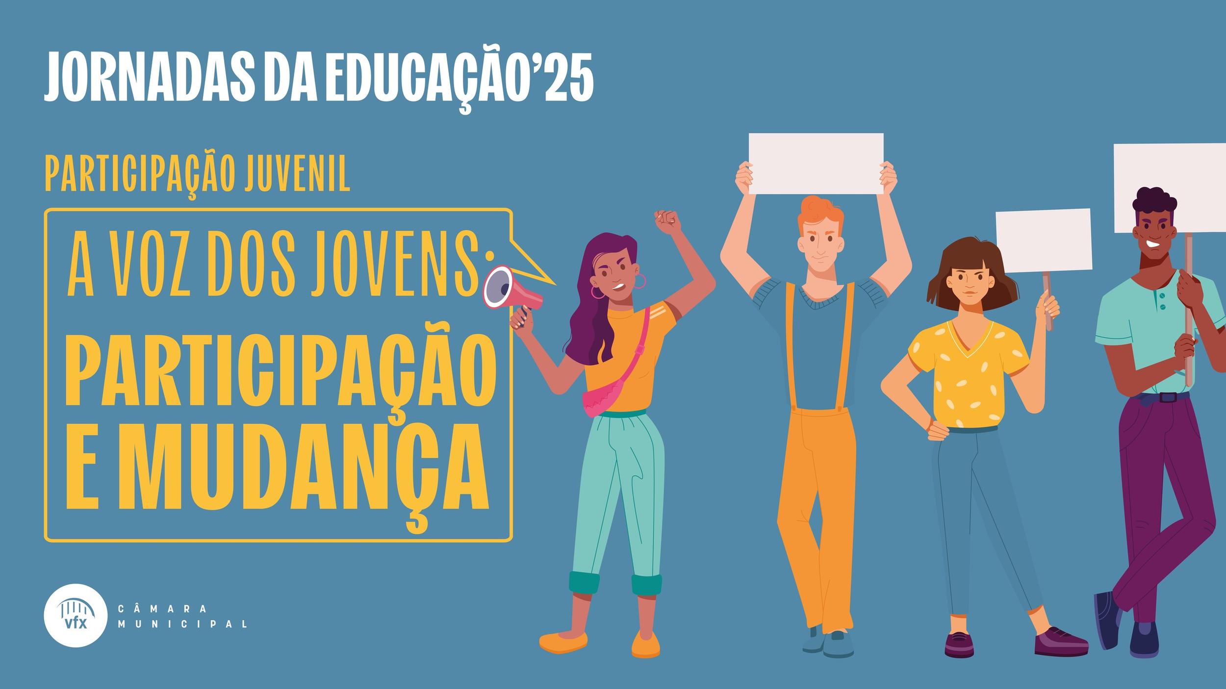 Participação e Mudança é o tema da edição deste ano das 'Jornadas da Educação'