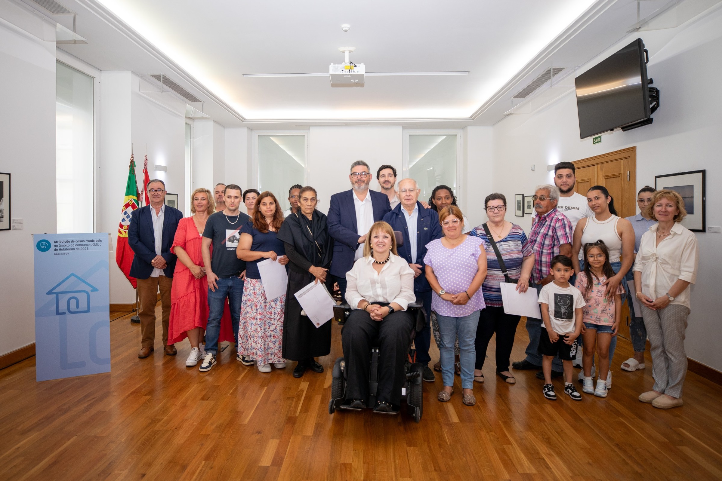 Habitação pública atribuída a mais 11 famílias no Município de Vila Franca de Xira