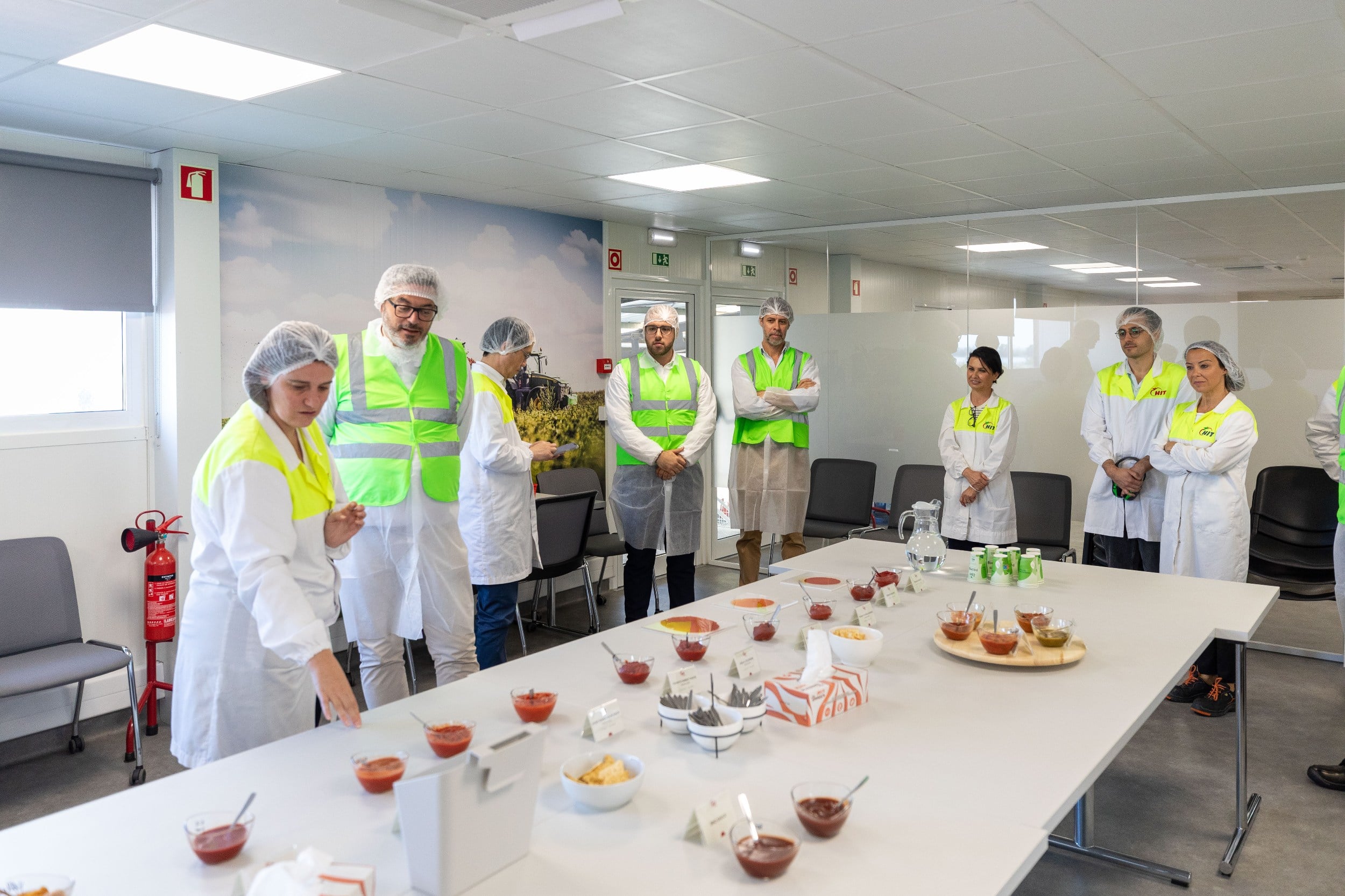 Presidente da Câmara Municipal visita empresa Kagome Foods Portugal, uma das grandes exportadoras...