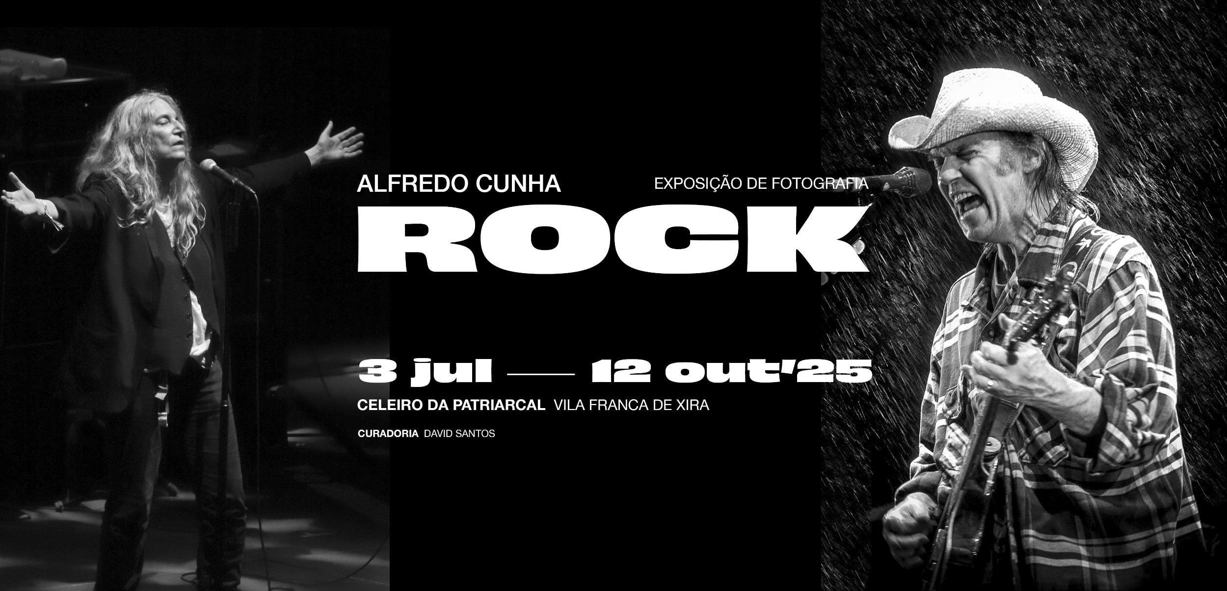 Celeiro da Patriarcal recebe exposição “Rock” de Alfredo Cunha