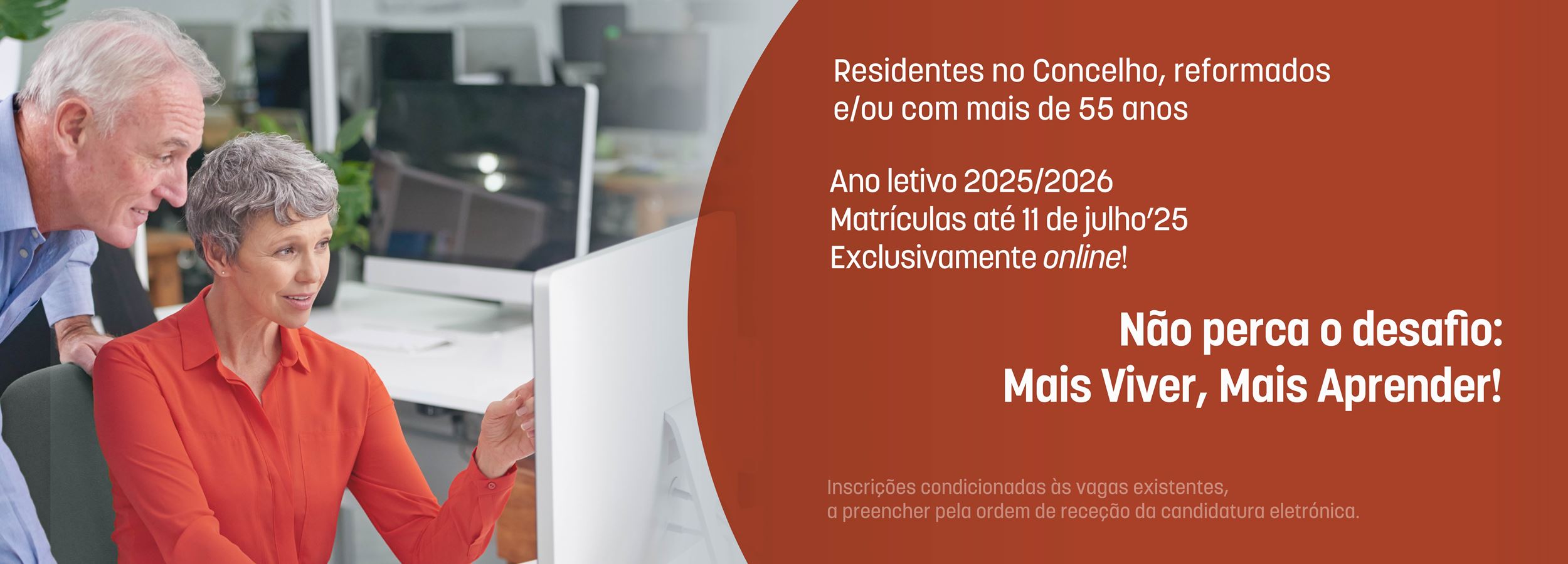 Matrículas para o ano letivo 2025/2026 abertas até 11 de julho